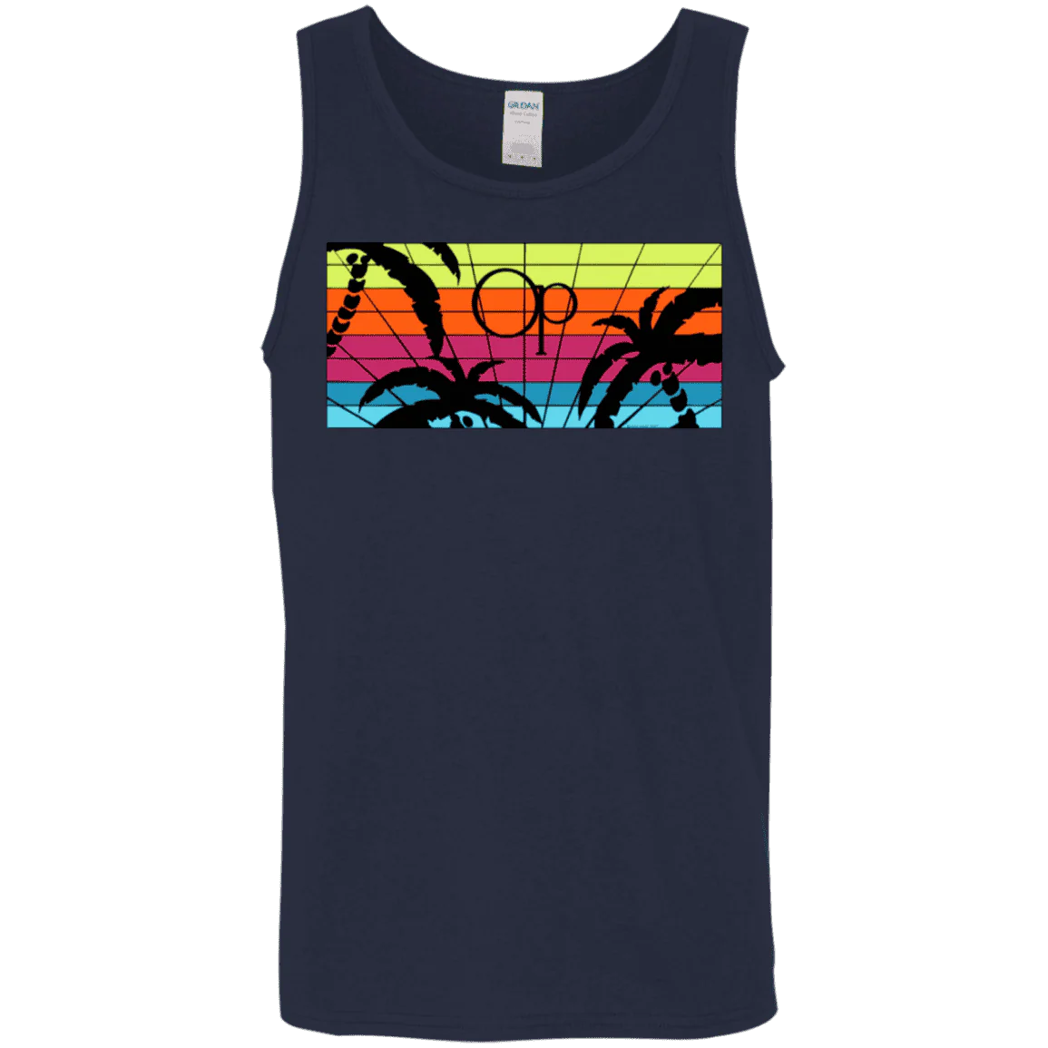 3D Palms Tank Top - Image 4