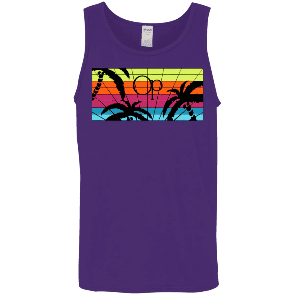 3D Palms Tank Top - Image 5