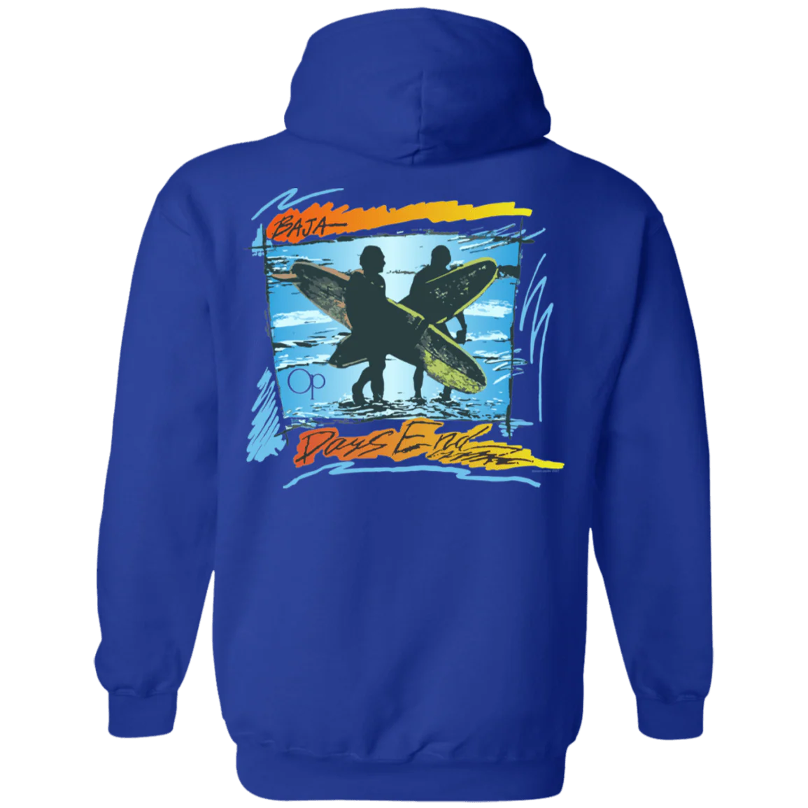 Days End Flip Print Fleece Hoodie - Image 19