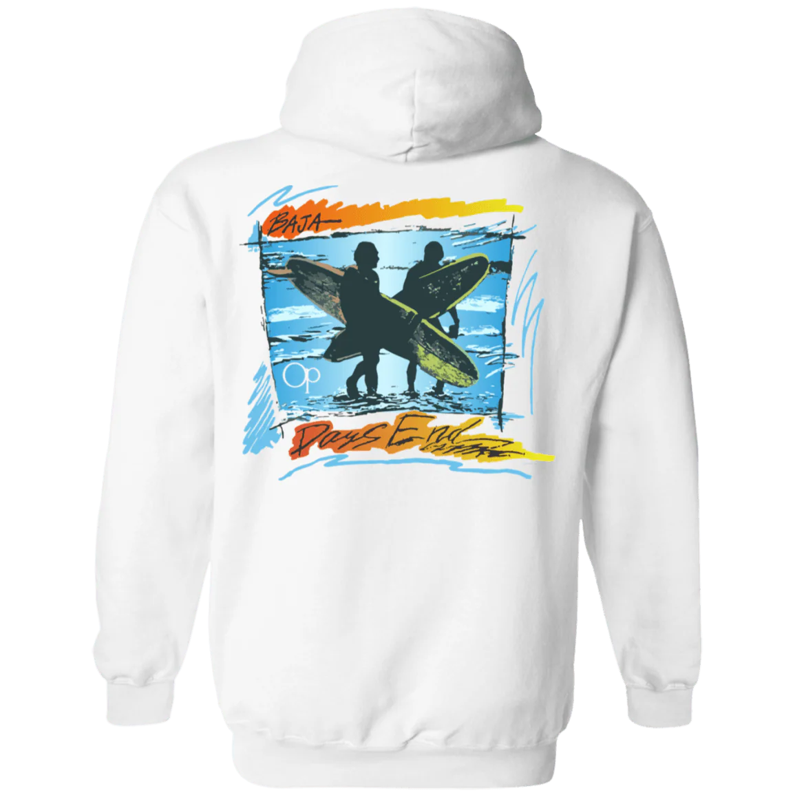 Days End Flip Print Fleece Hoodie - Image 3