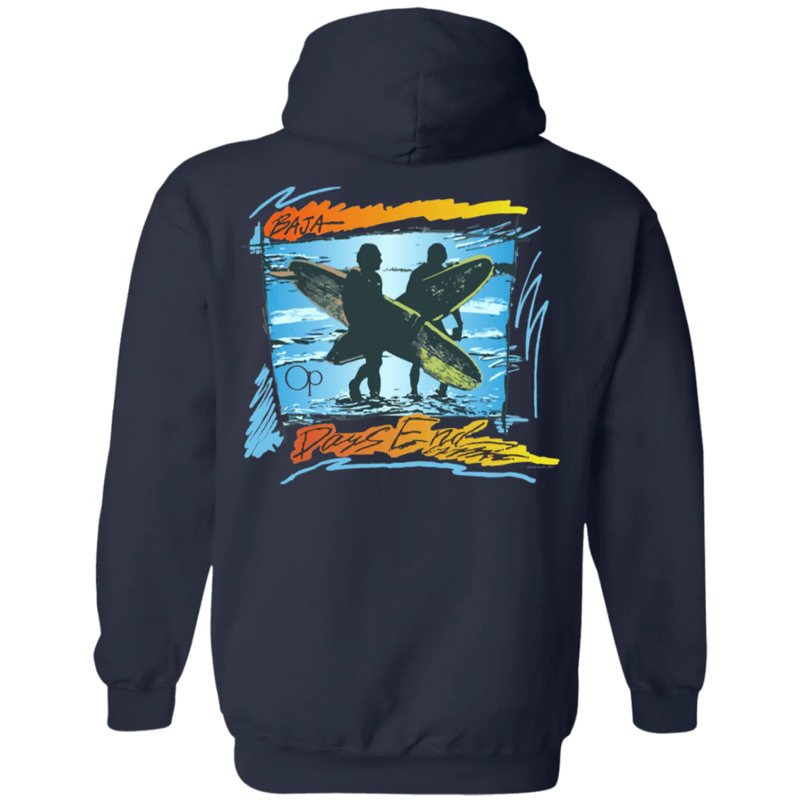 Days End Flip Print Fleece Hoodie - Image 7