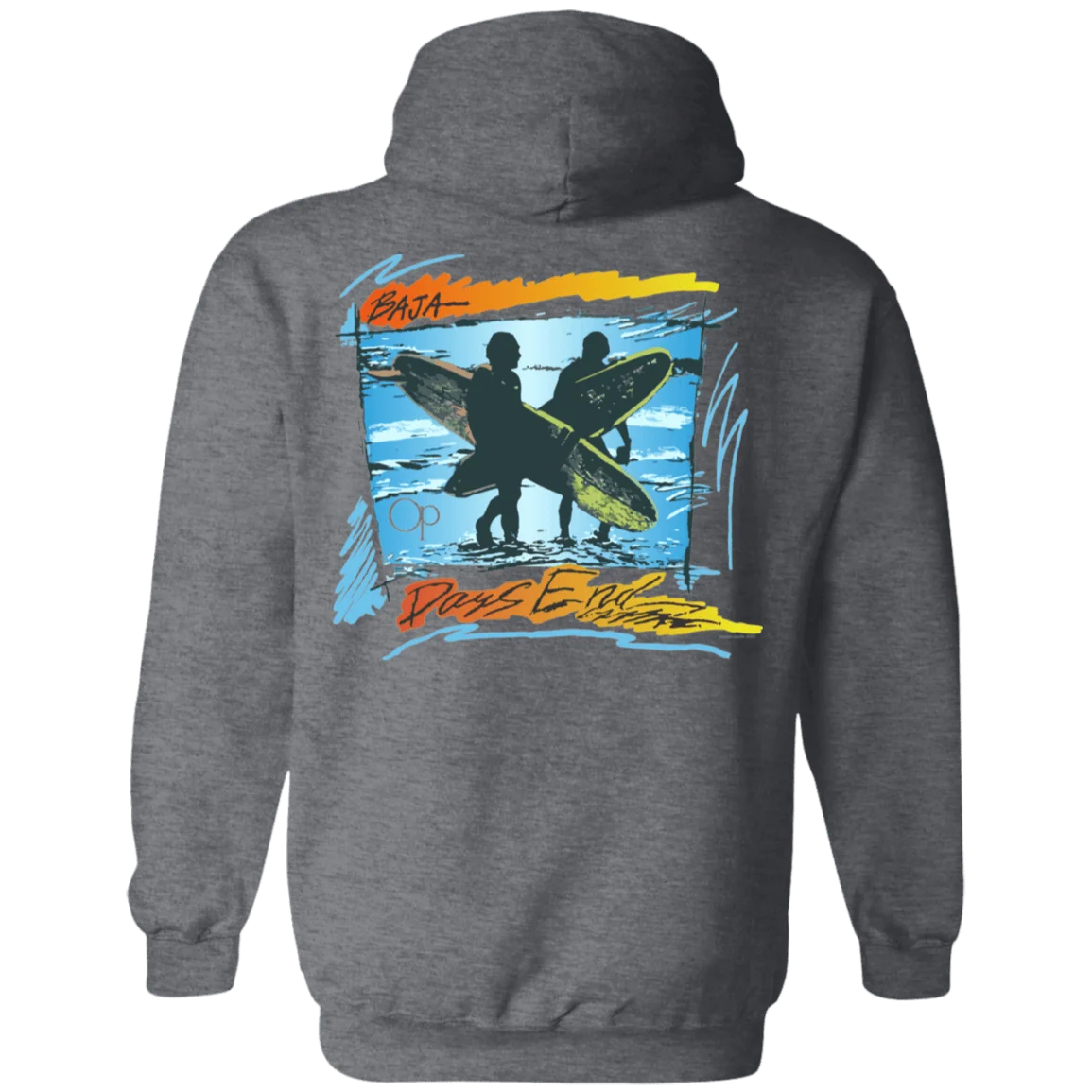 Days End Flip Print Fleece Hoodie - Image 9