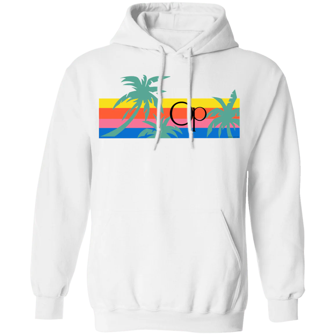 Classic Palms Fleece Hoodie - Image 4