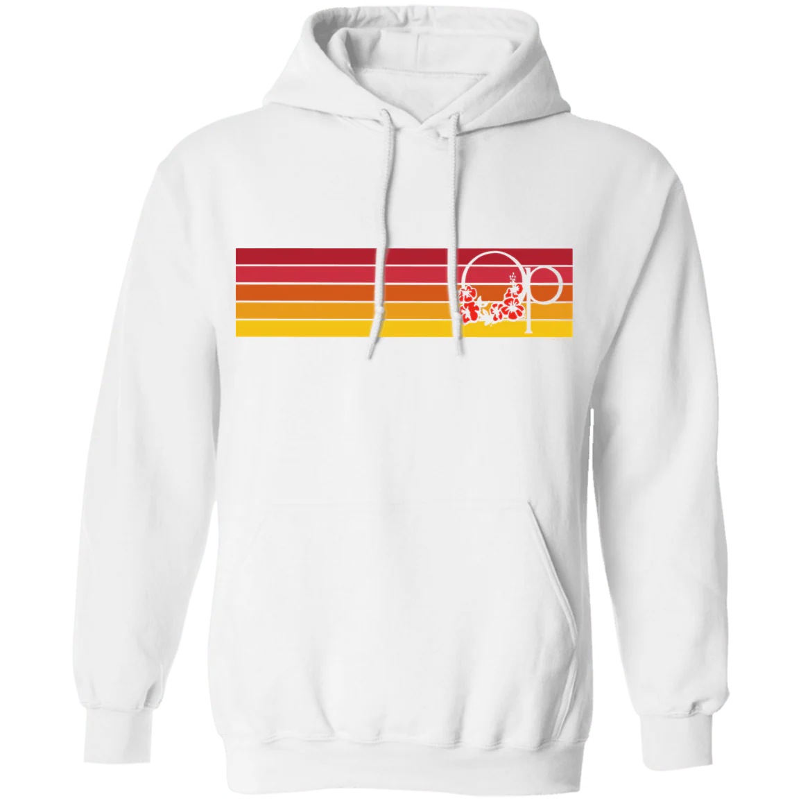 Classic Stripe Fleece Hoodie - Image 3