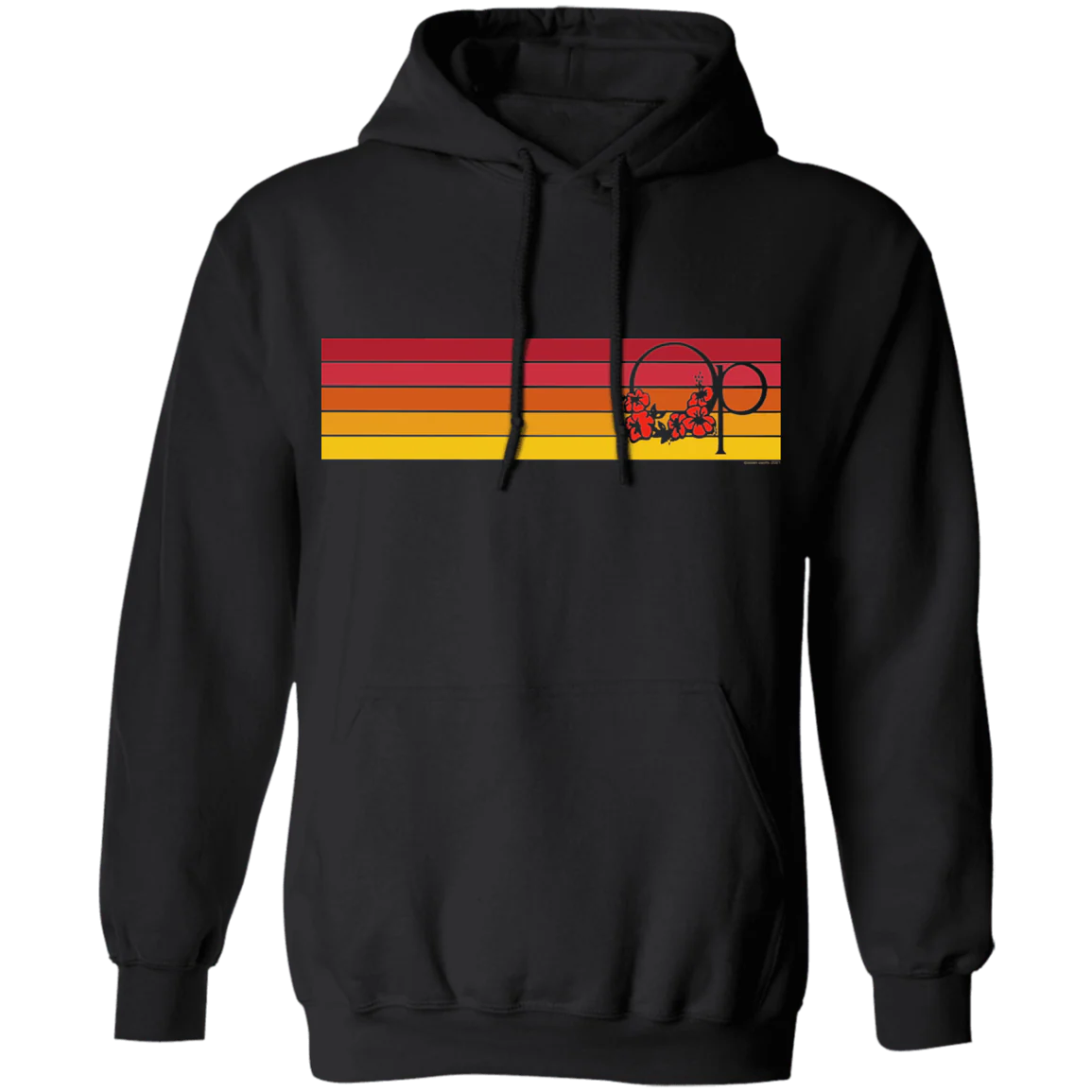 Classic Stripe Fleece Hoodie - Image 4