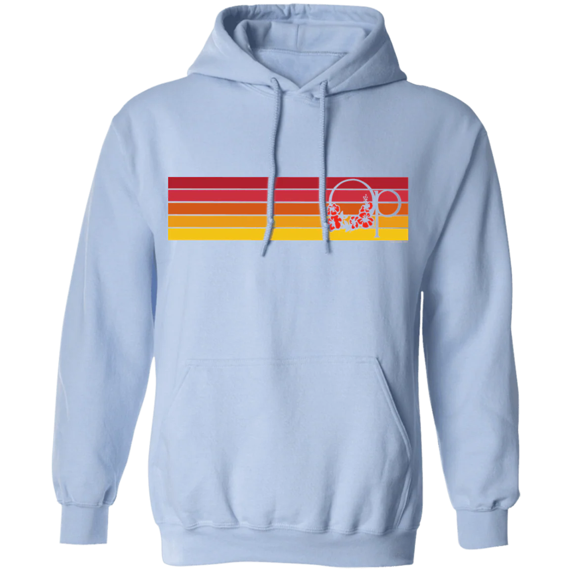 Classic Stripe Fleece Hoodie - Image 9