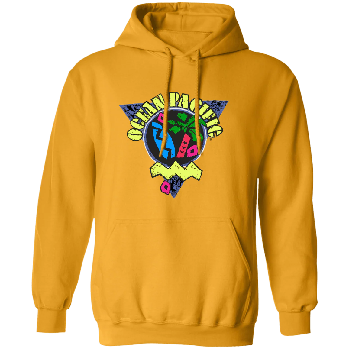 Neon Beach Fleece Hoodie - Image 4