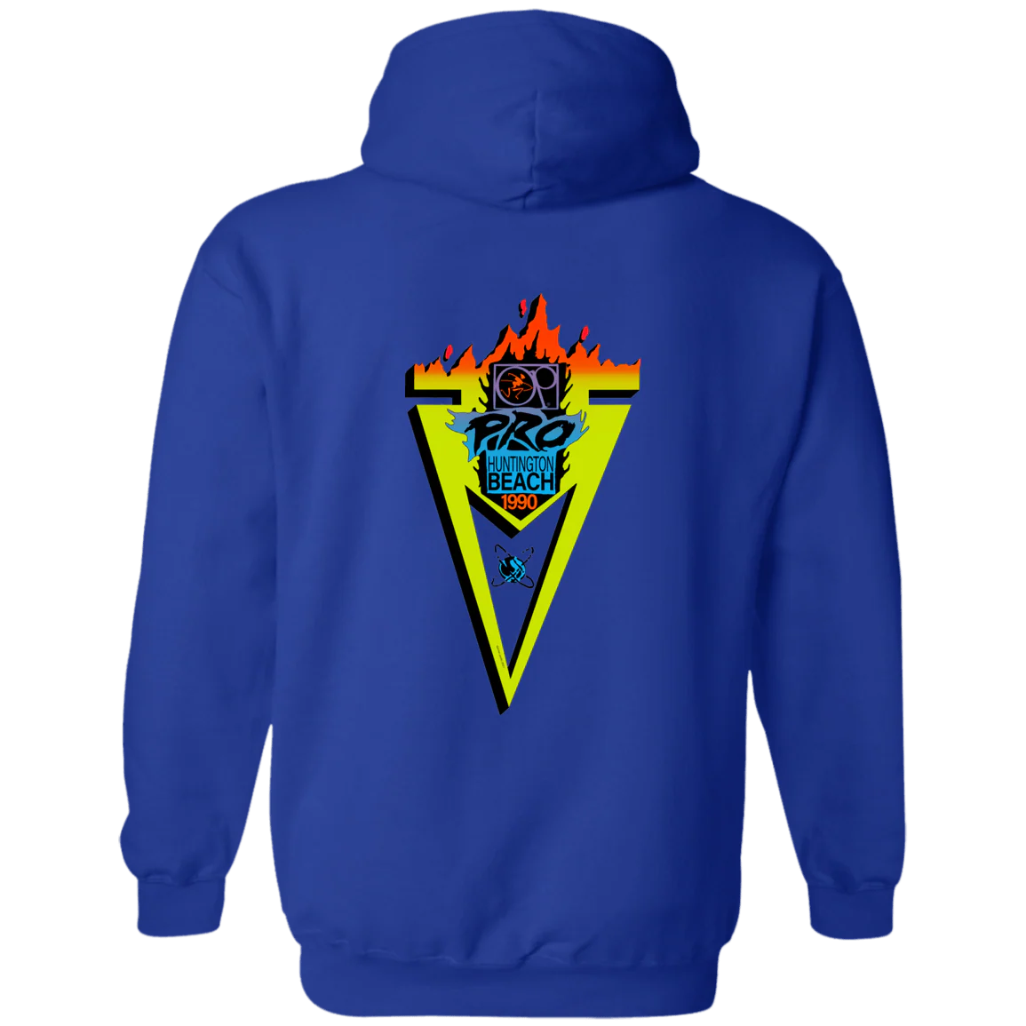 OP Pro 1990 Flip Print Fleece Hoodie - Image 11