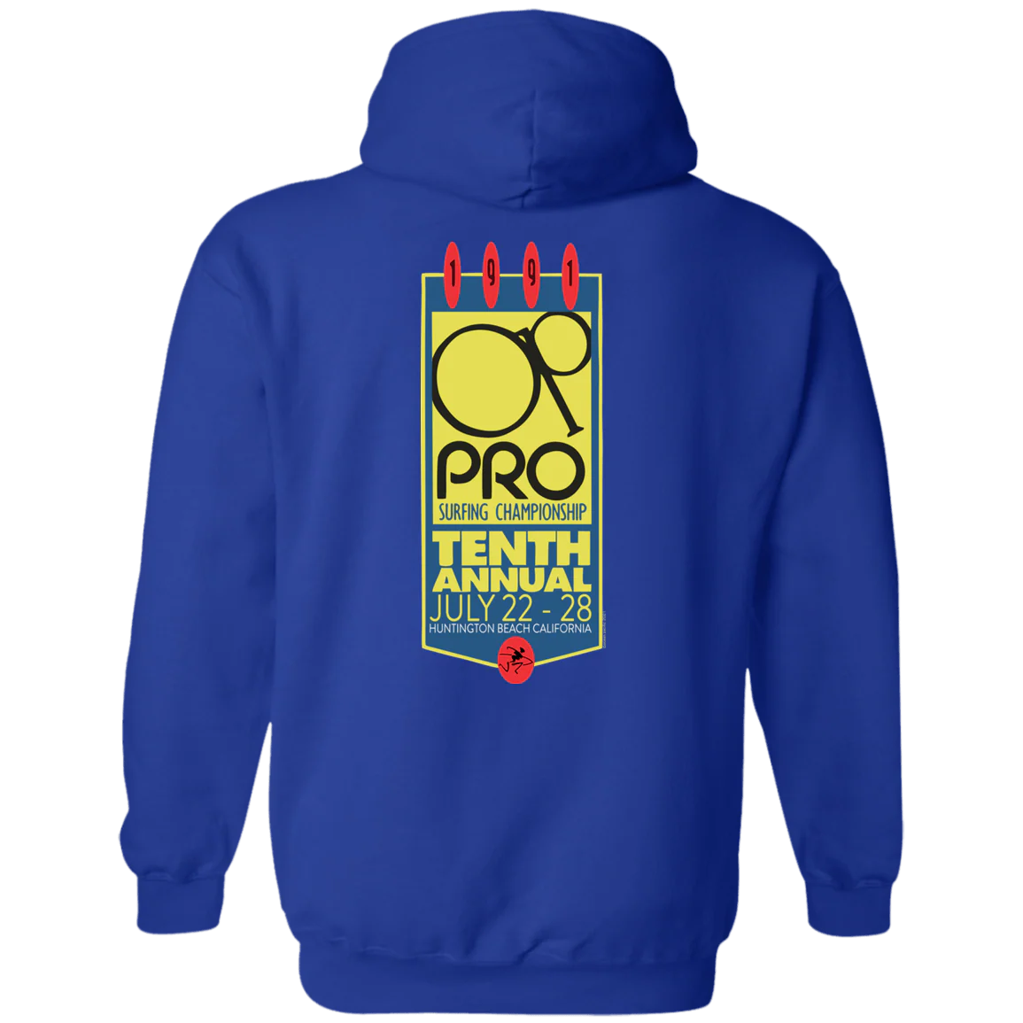 OP Pro 1991 Flip Print Fleece Hoodie - Image 13
