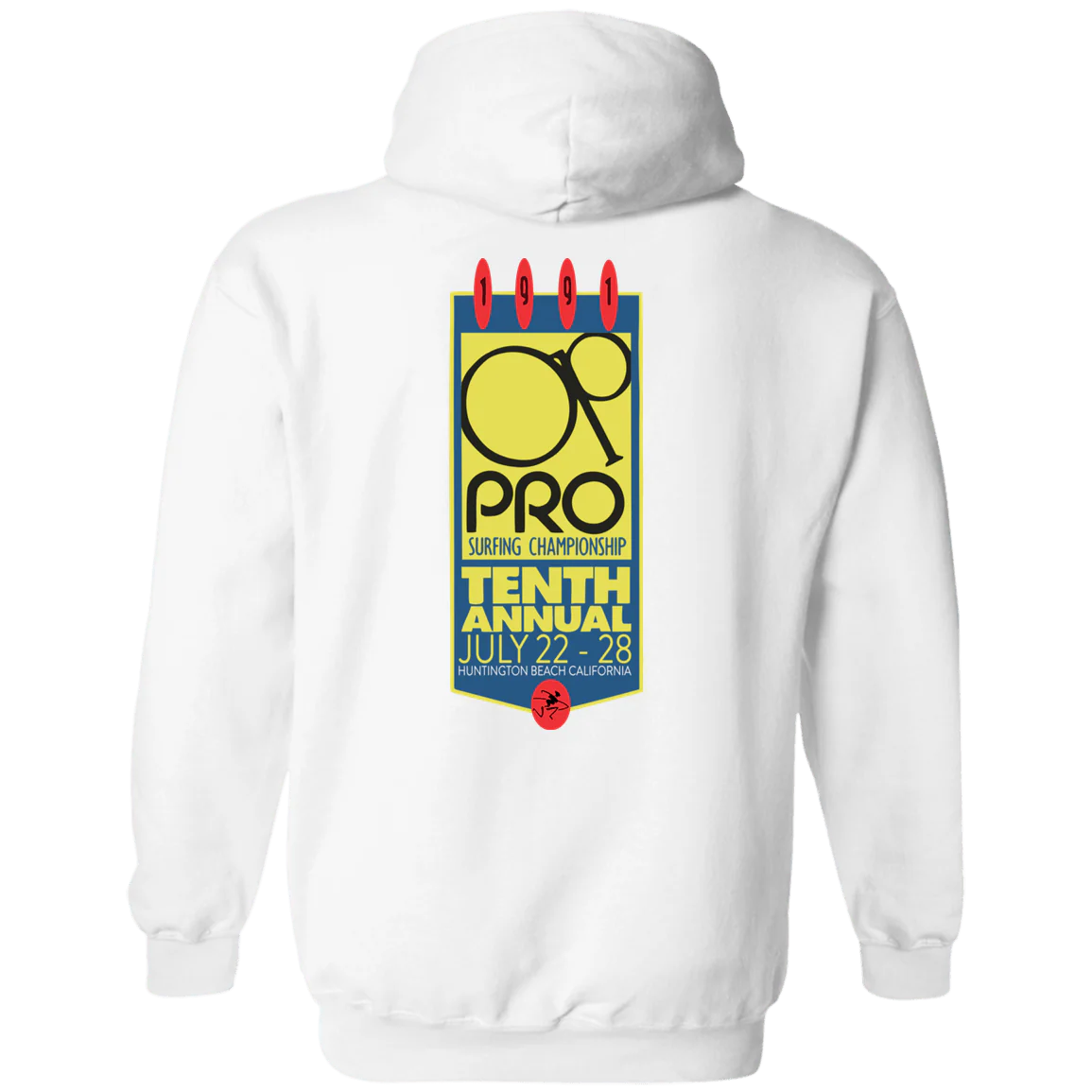 OP Pro 1991 Flip Print Fleece Hoodie - Image 3