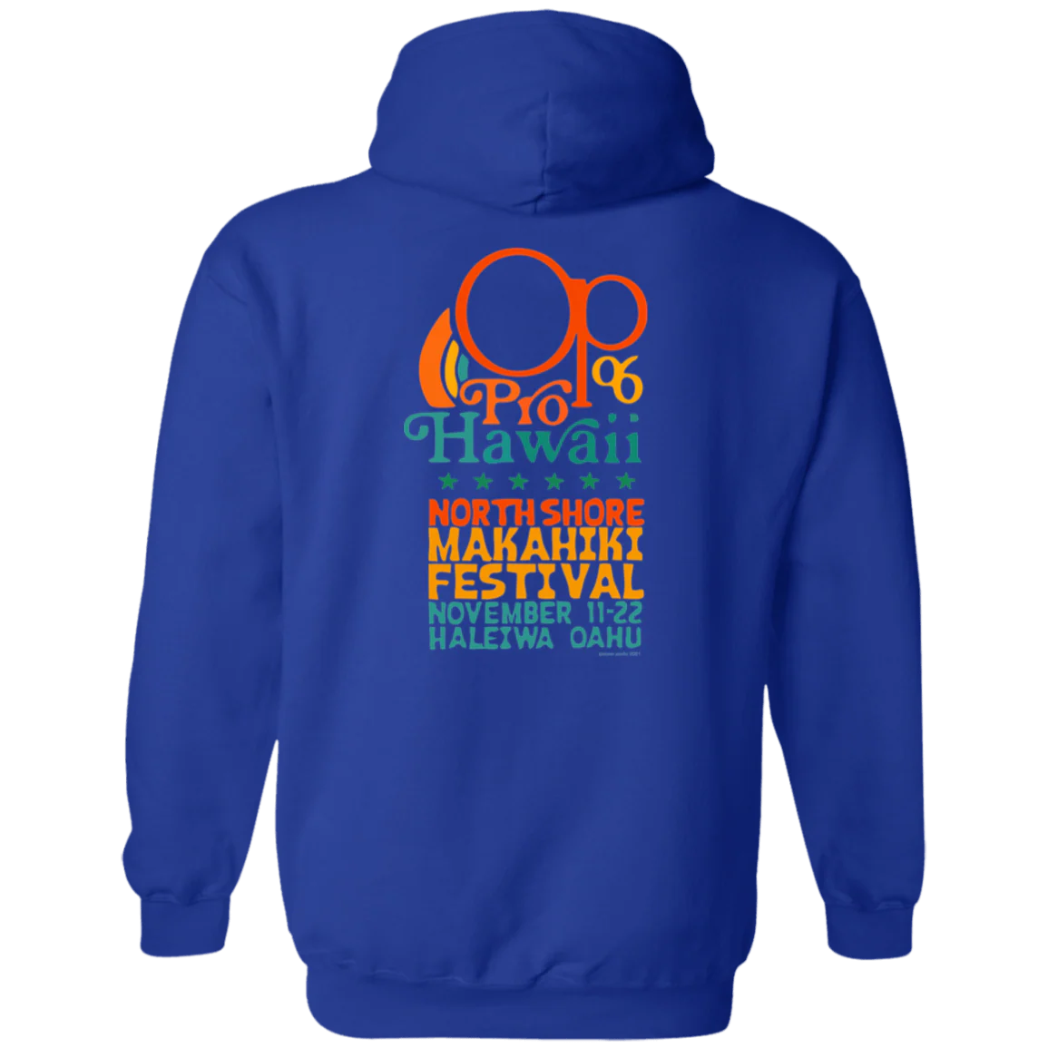 OP Pro 2006 Flip Print Fleece Hoodie - Image 13