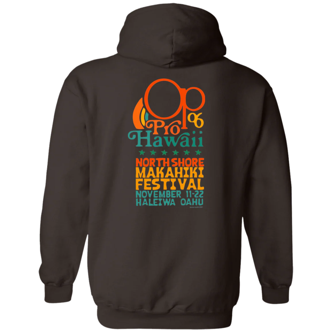 OP Pro 2006 Flip Print Fleece Hoodie - Image 9