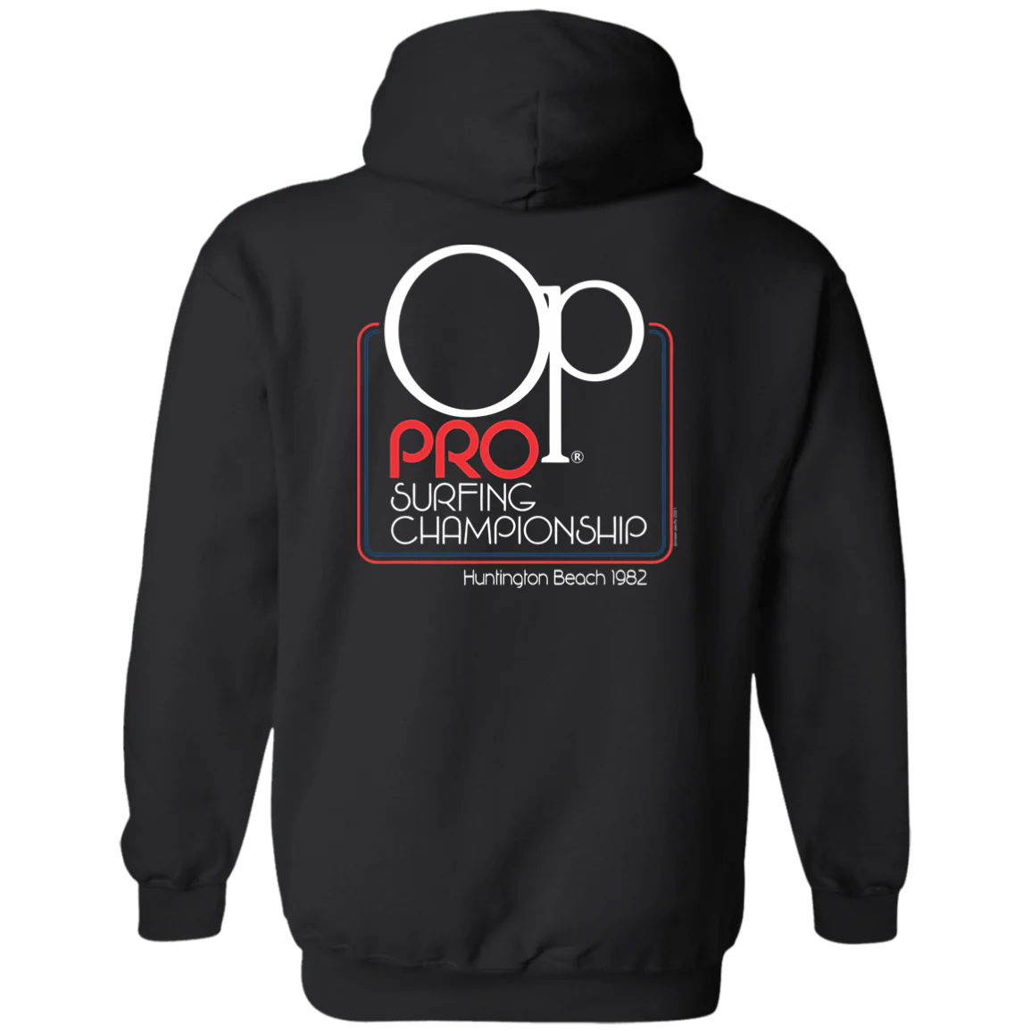 OP Pro 1982 Flip Print Fleece Hoodie - Image 3