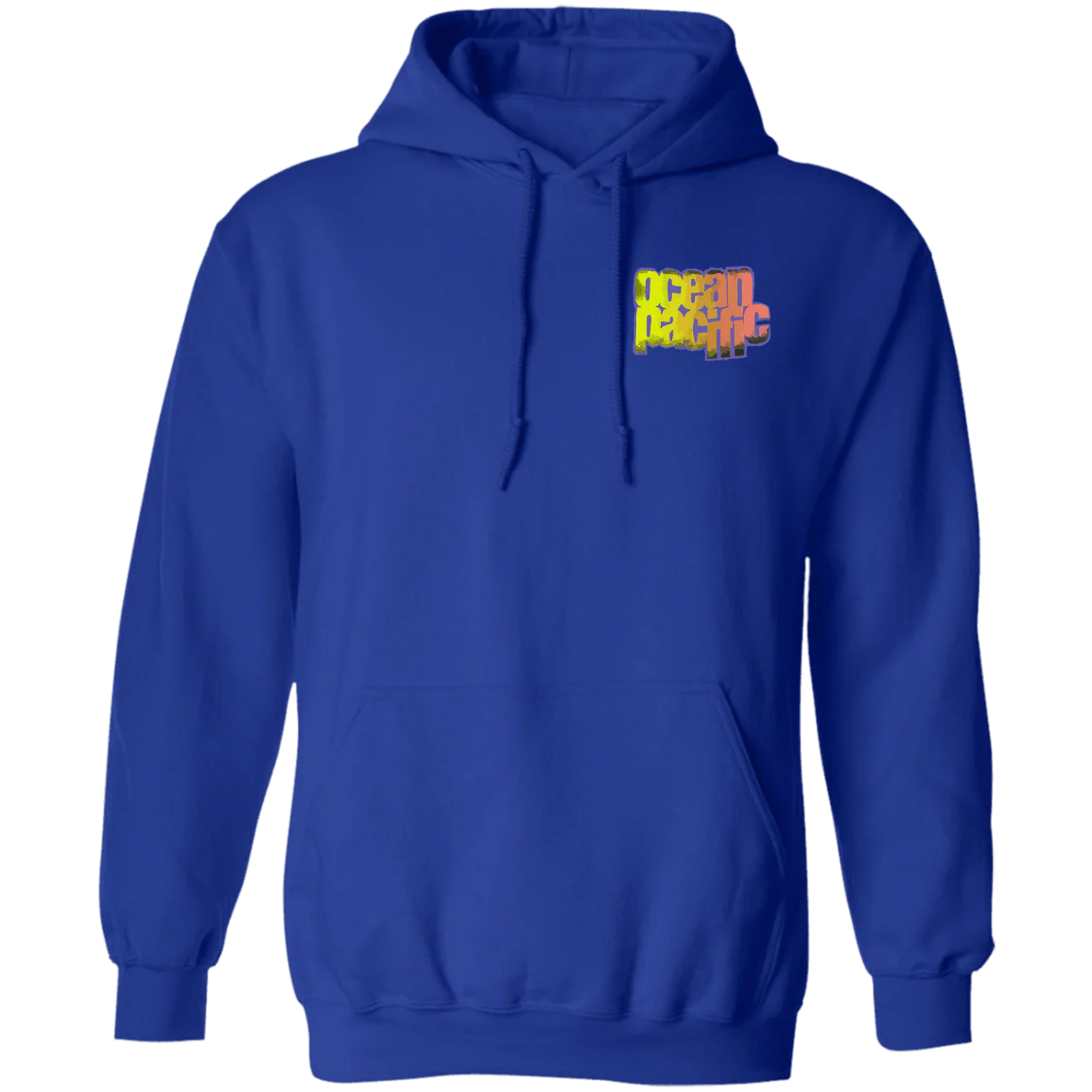 Fluid Grooves Flip Print Fleece Hoodie - Image 4