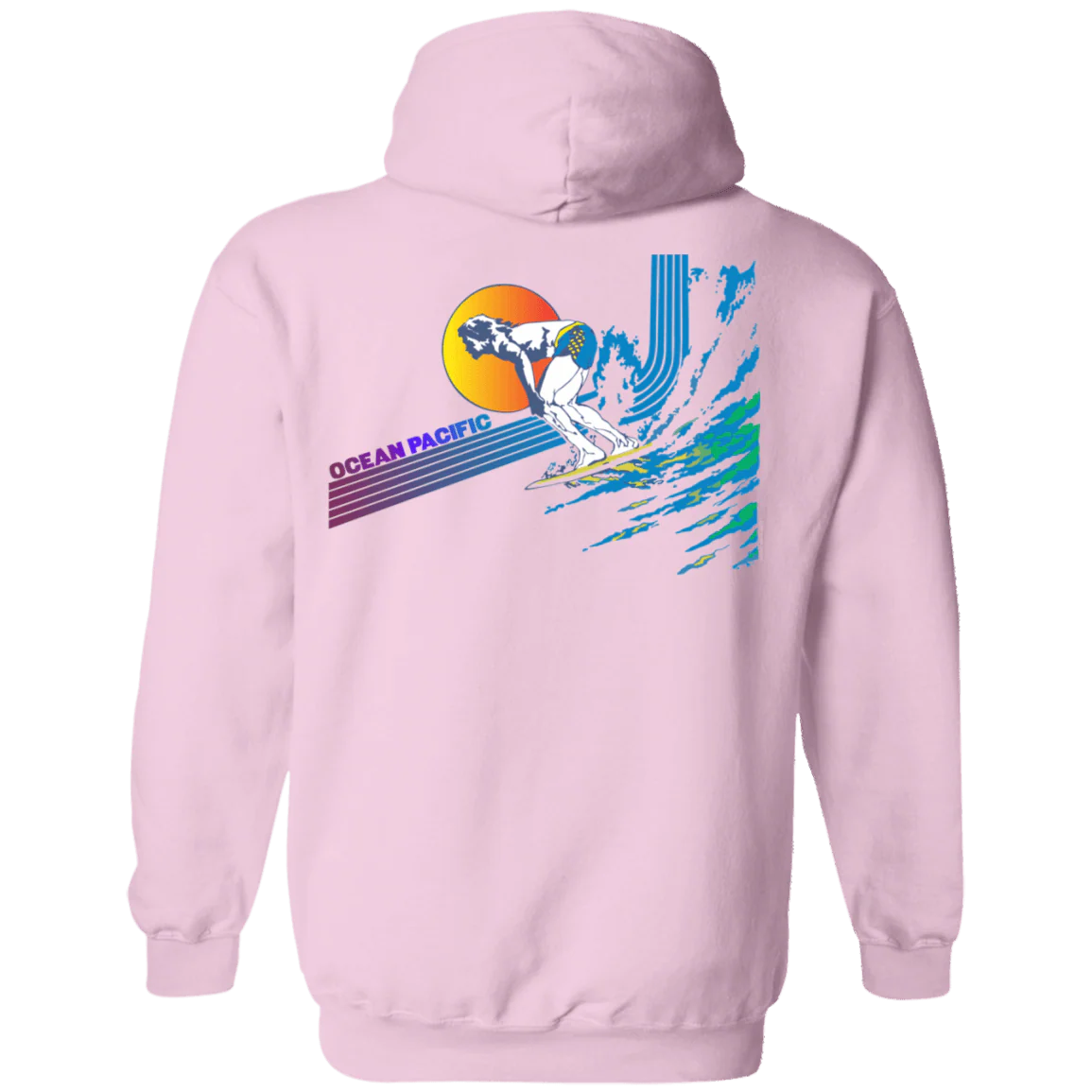Frontside Flip Print Fleece Hoodie - Image 5