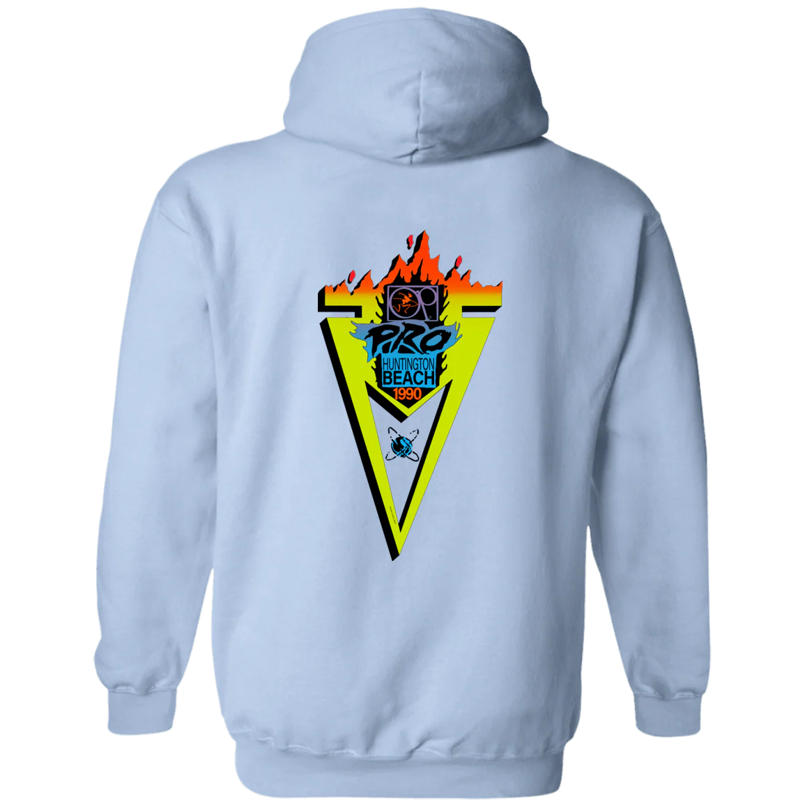 OP Pro 1990 Flip Print Fleece Hoodie - Image 9