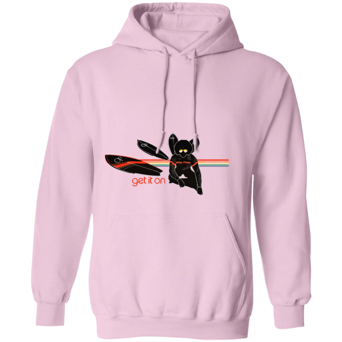 Get It On Belly Print Fleece Hoodie - Image 7