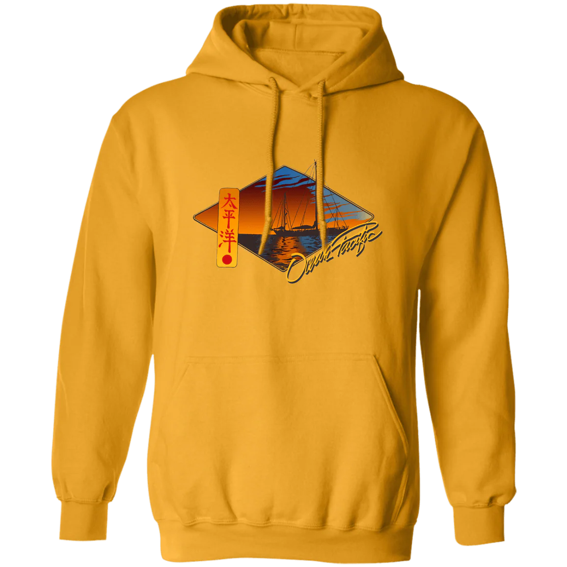 Night Sail Fleece Hoodie - Image 8