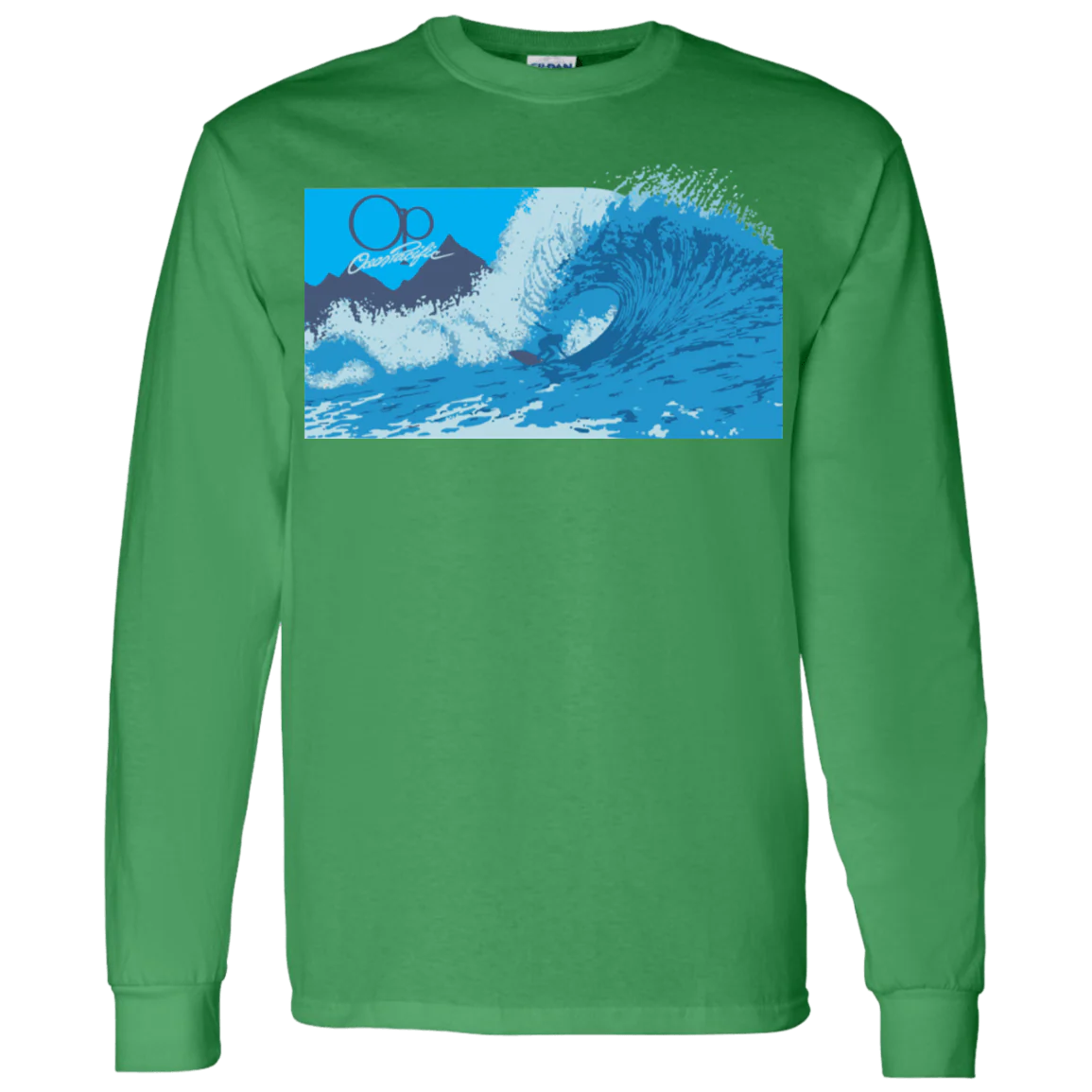 OP Big Wave Long Sleeve Tee - Image 5