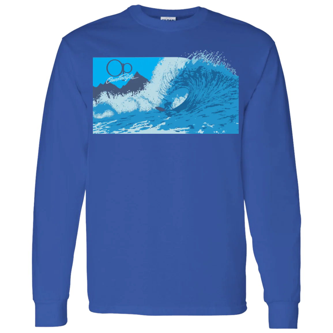 OP Big Wave Long Sleeve Tee - Image 8