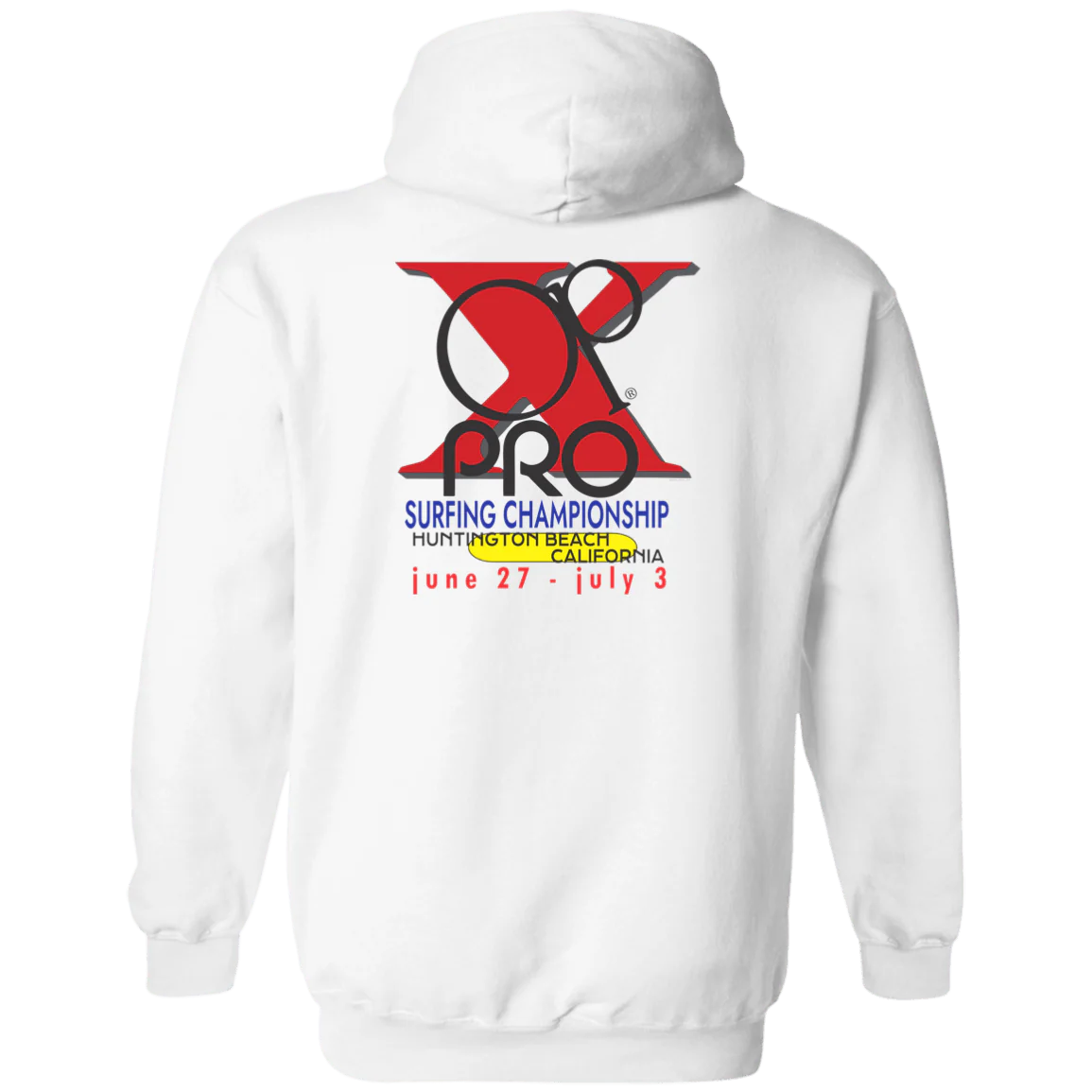 OP Pro 1993 HB Flip Print Fleece Hoodie - Image 5