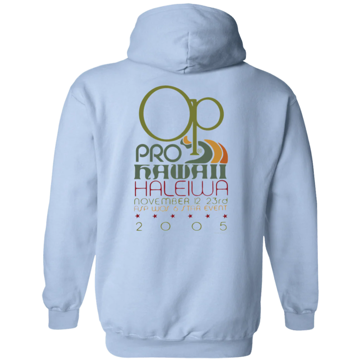 OP Pro 2005 Haleiwa Flip Print Fleece Hoodie - Image 12