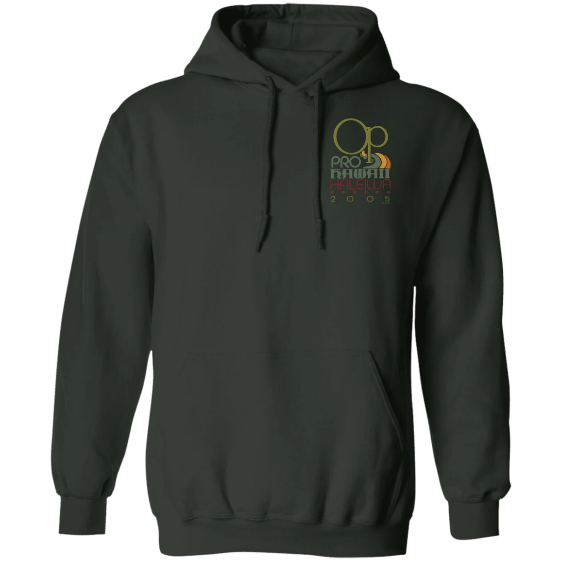 OP Pro 2005 Haleiwa Flip Print Fleece Hoodie - Image 9