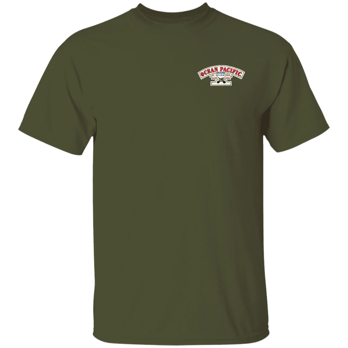 Patched Flip Print Short Sleeve Tee - Image 19