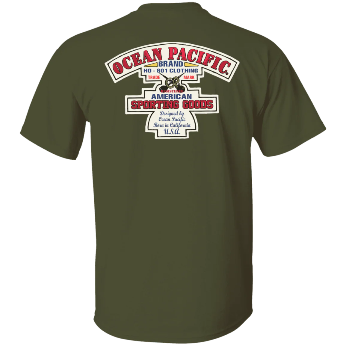 Patched Flip Print Short Sleeve Tee - Image 20