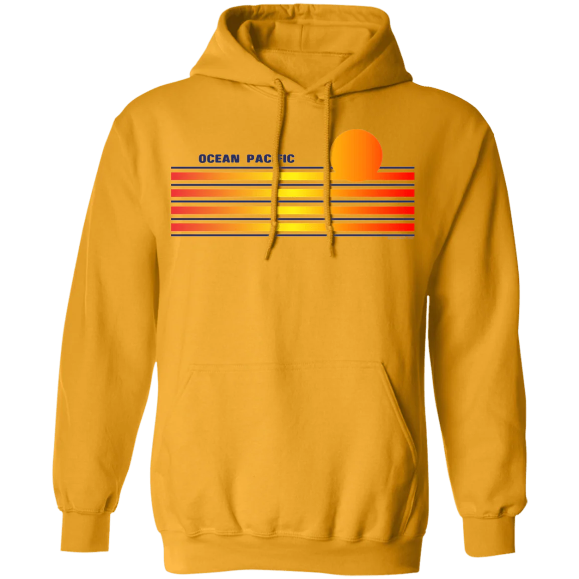 Sun Stripe Fleece Hoodie - Image 3