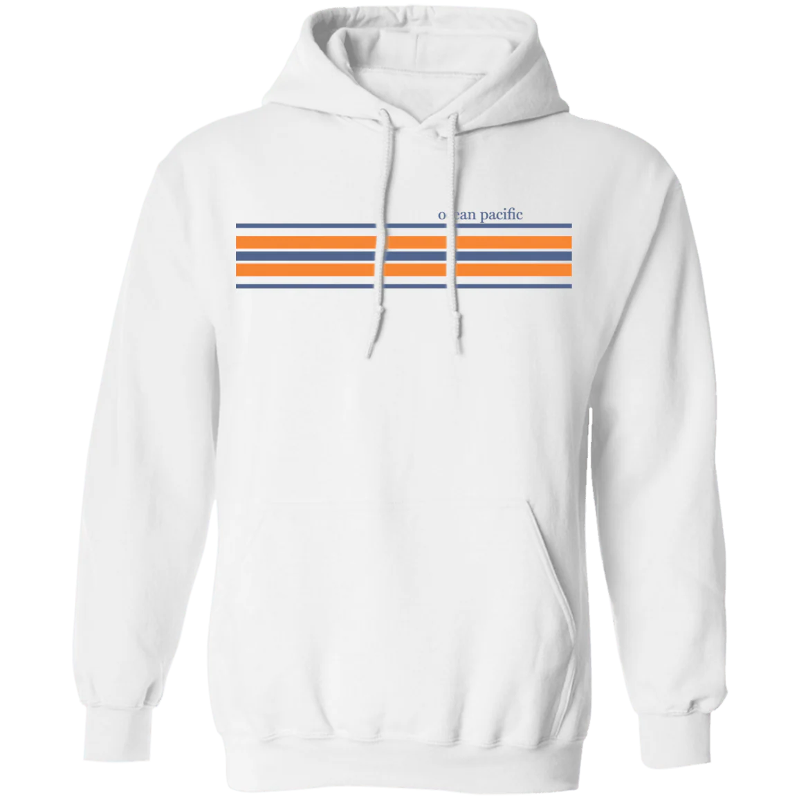 Vintage Stripe Fleece Hoodie