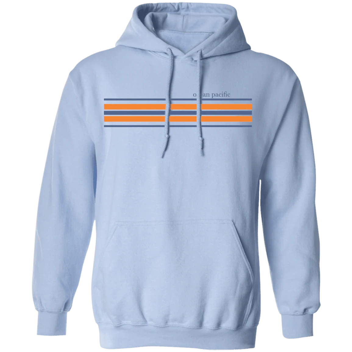 Vintage Stripe Fleece Hoodie - Image 3
