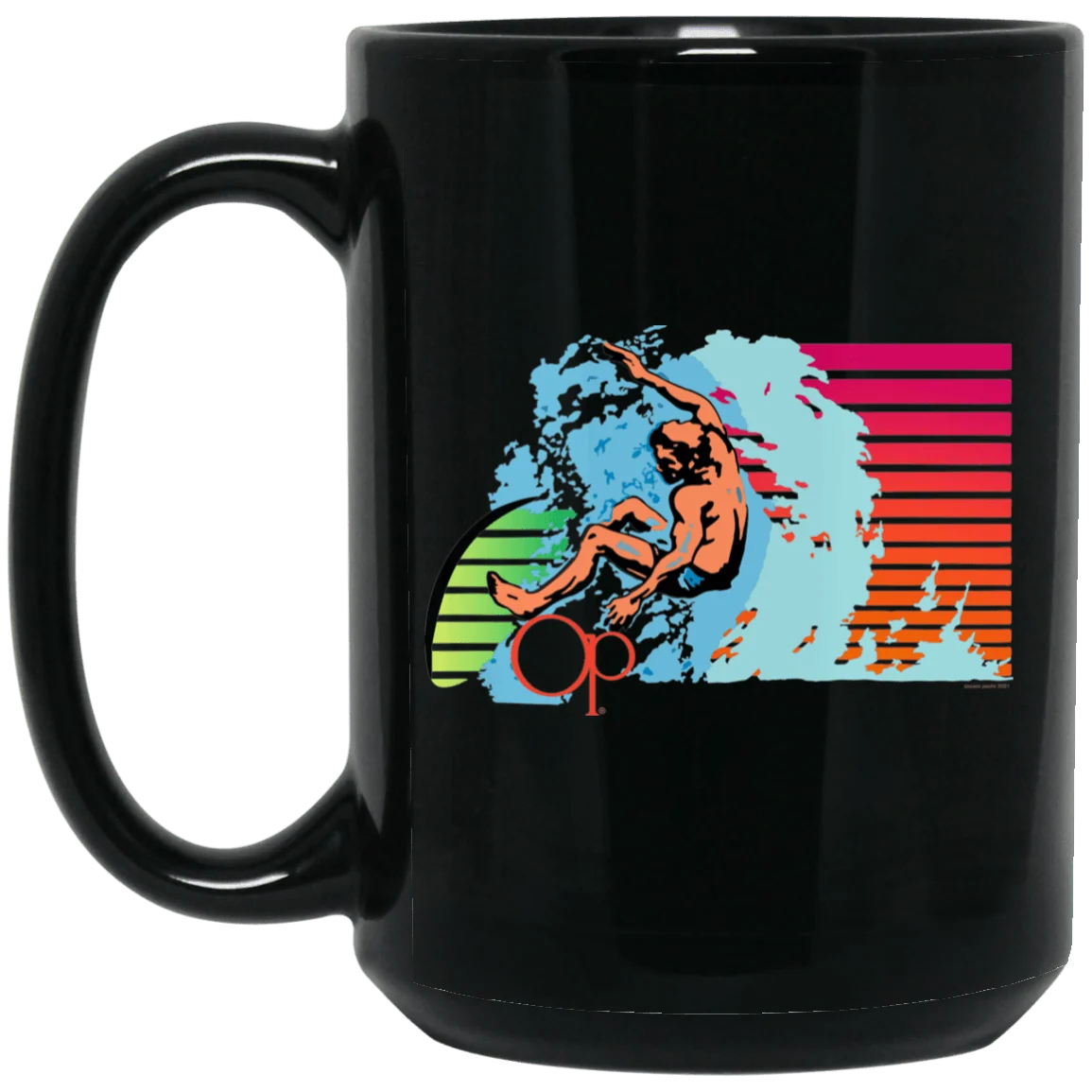 OP XL Black Mug - Image 10