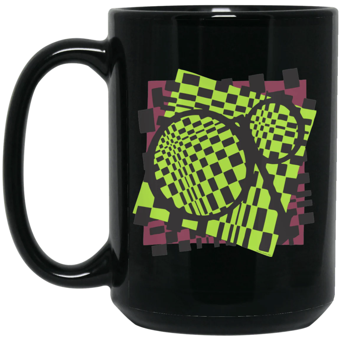 OP XL Black Mug - Image 4
